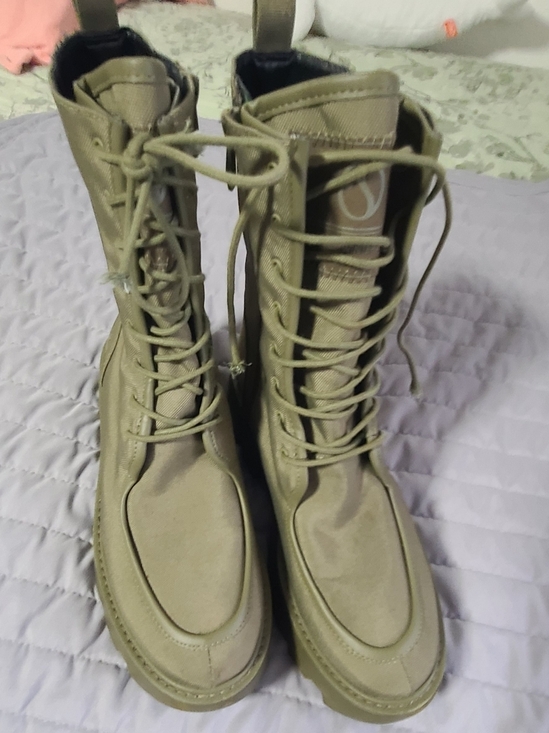 Franco Sarto Shoes - Franco Sarto Women’s Lace-Up Boots in Tan